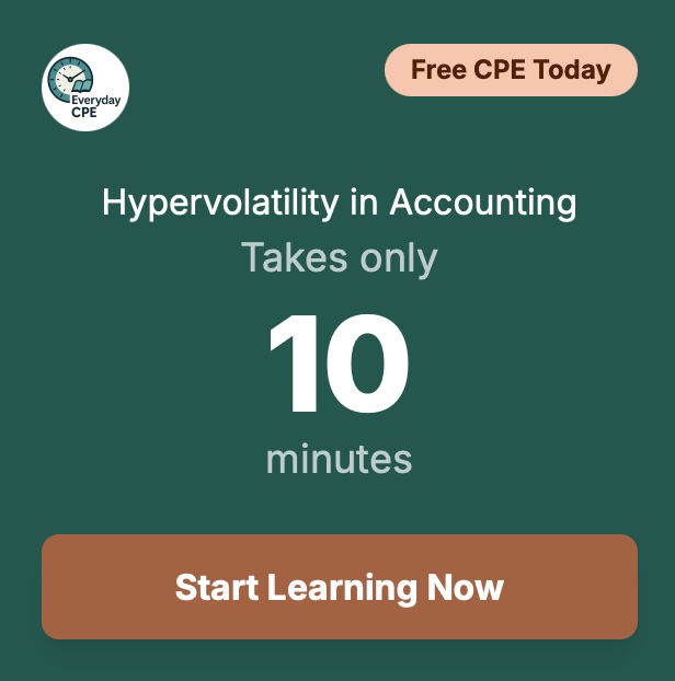 Welcome to the Era of Hypervolatility in Accounting